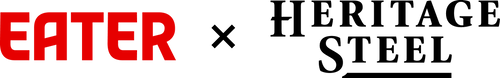 Eater x Heritage Steel Logo