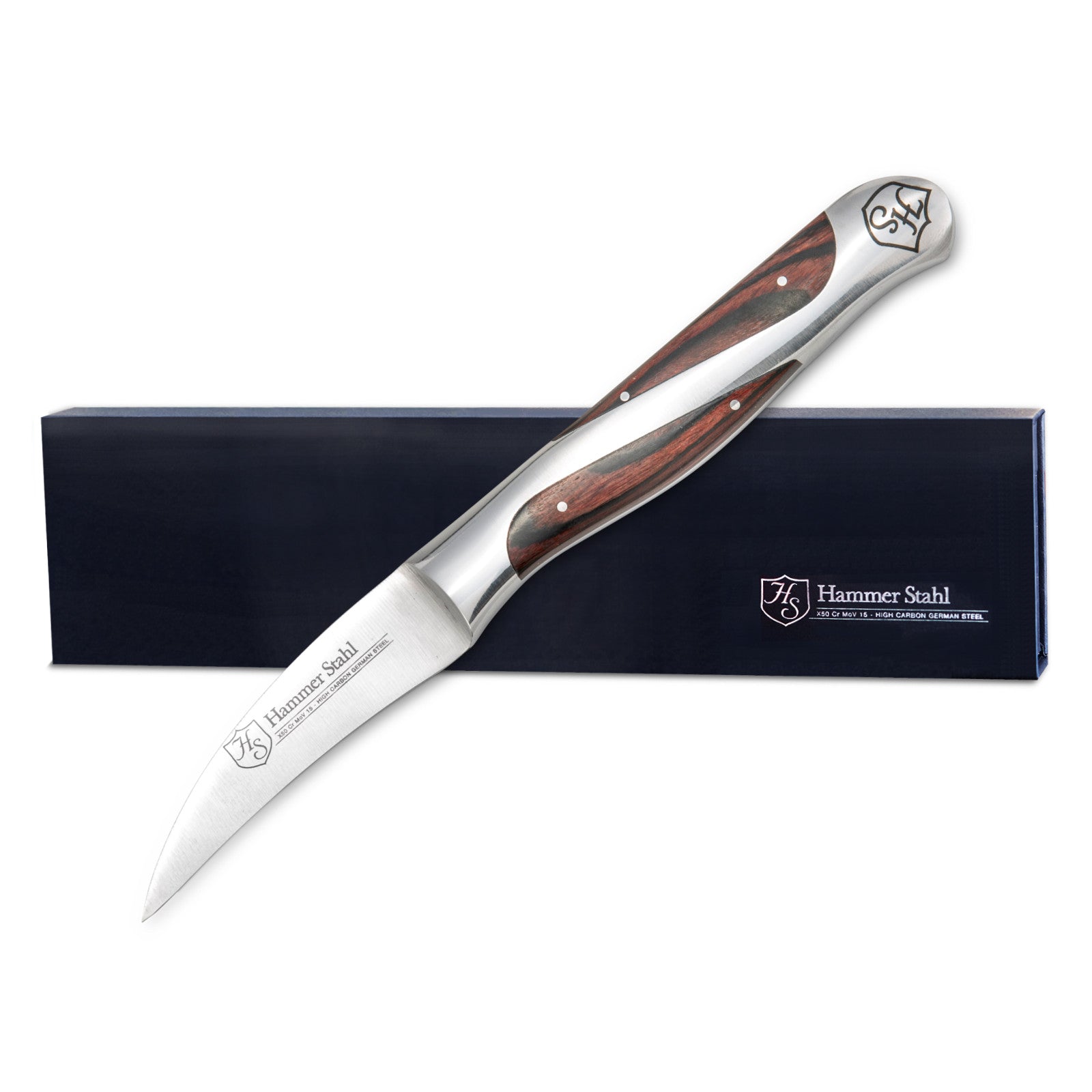 Hammer Stahl Bird's Beak Paring Knife, German Forged High