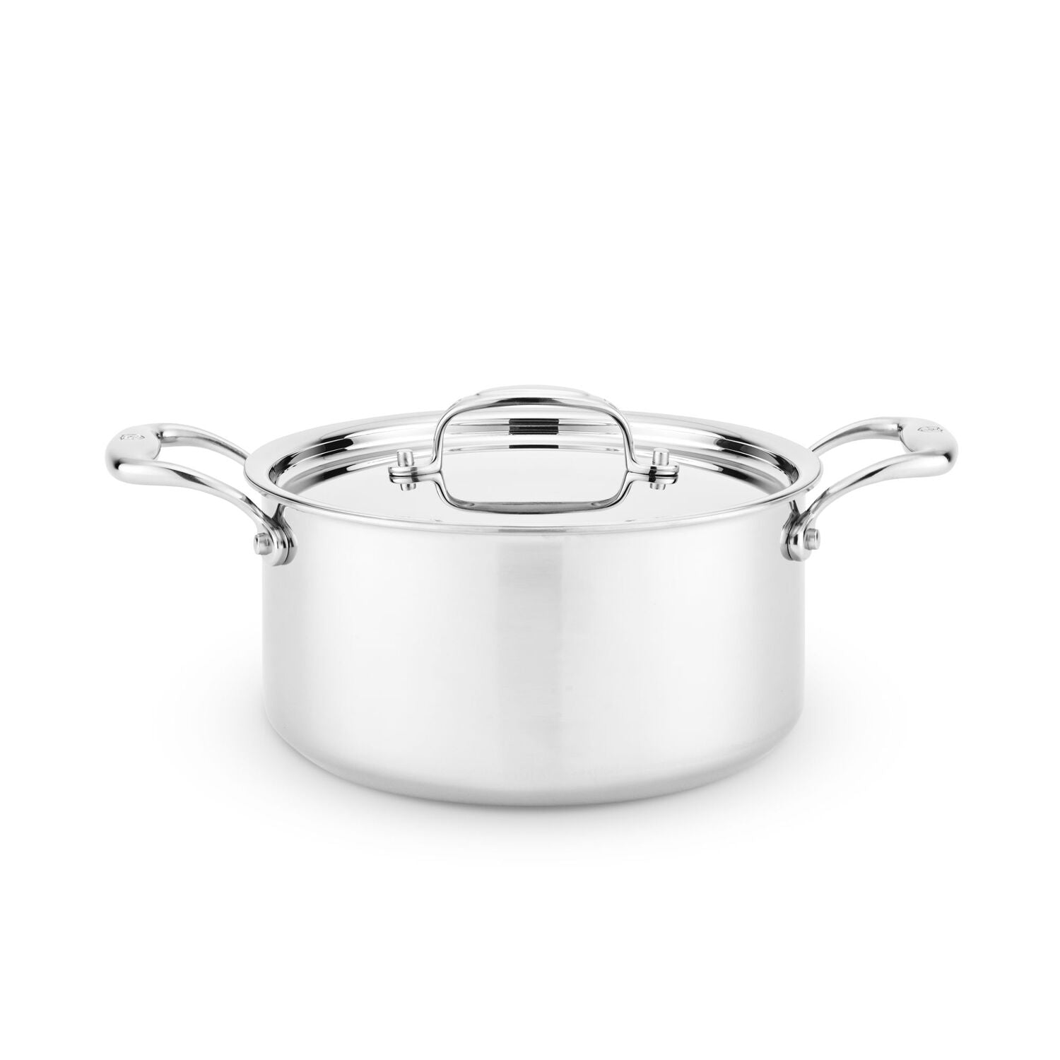 Heritage Steel Titanium Series 4 Quart Sauce Pot with Lid, 5-Ply
