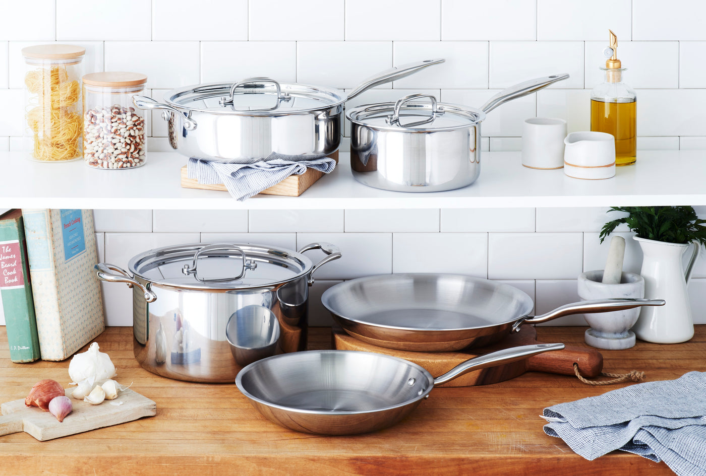 Eater X Heritage Steel 4 Quart Sauté Pan With Lid - Titanium