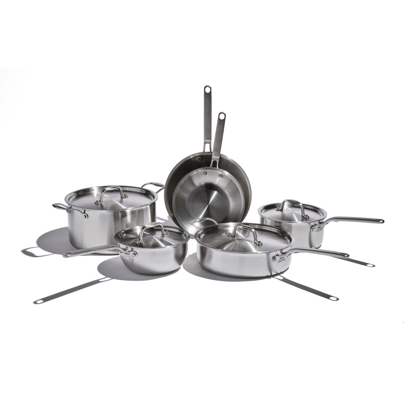 Heritage Steel 5 Piece Essentials Cookware Set