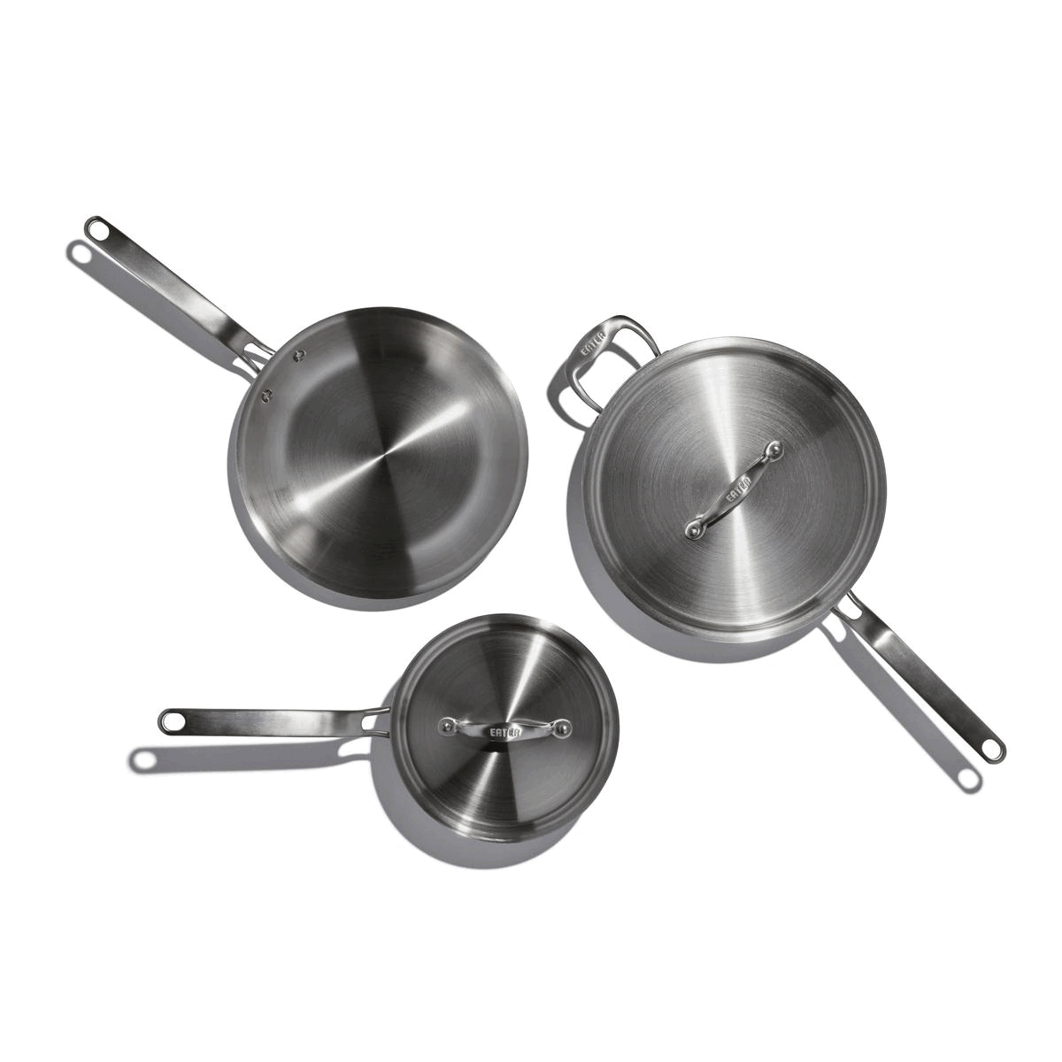 Eater x Heritage Steel 5 Piece Essentials Set, Made in USA, 5 Ply Fully ...