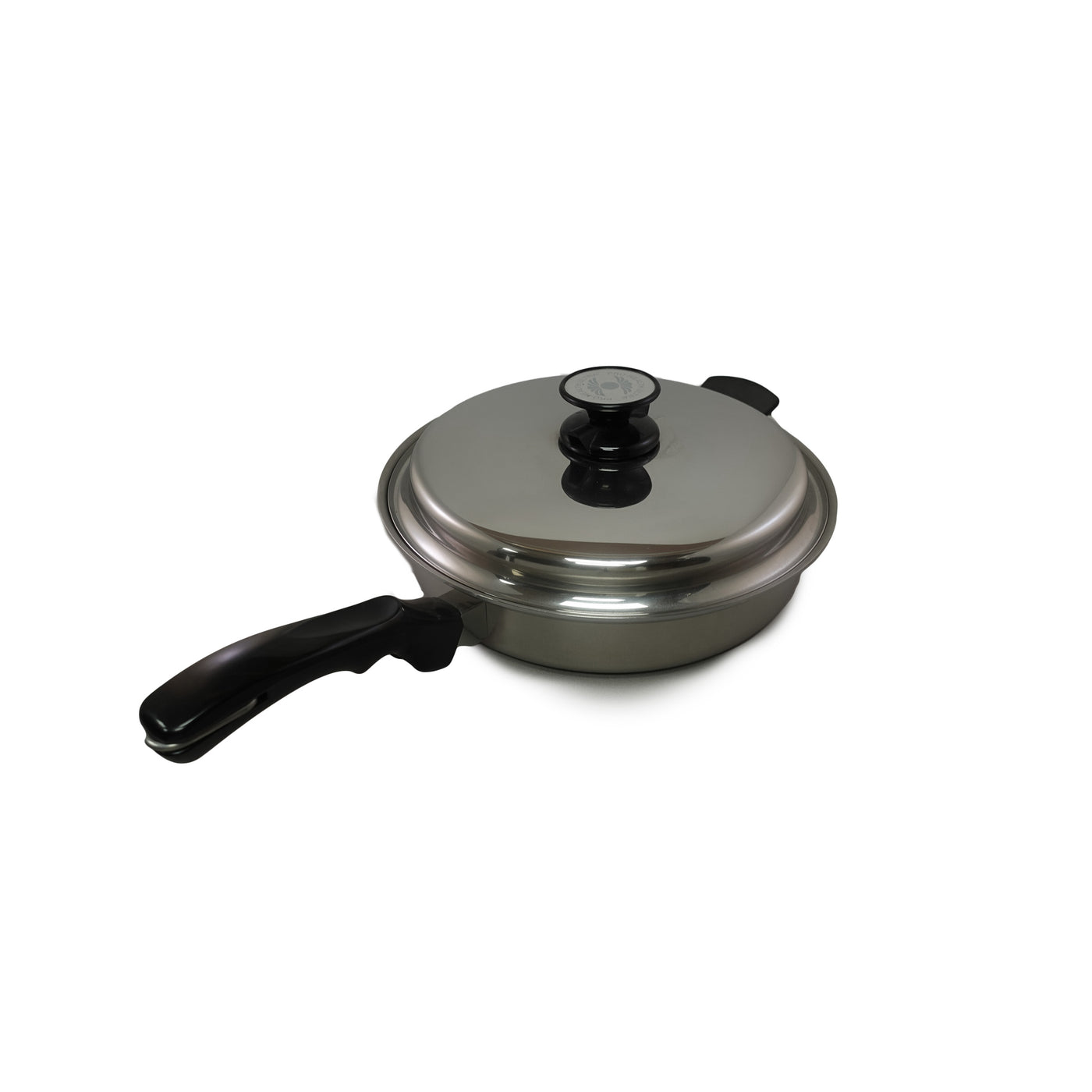 Large Skillet with Steamer Insert, Dome Lid, and Flat Lid - Clearance