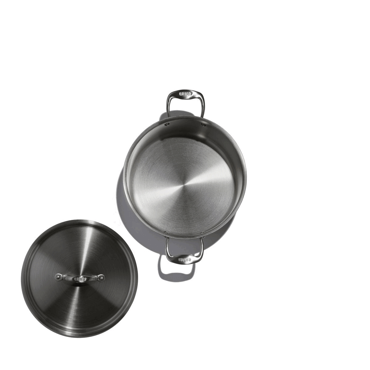 Eater x Heritage Steel 8 Quart Stock Pot with Lid