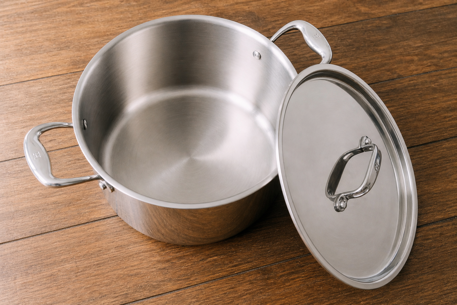 Heritage Steel Titanium Series 8 Quart Stock Pot with Lid, 5-Ply