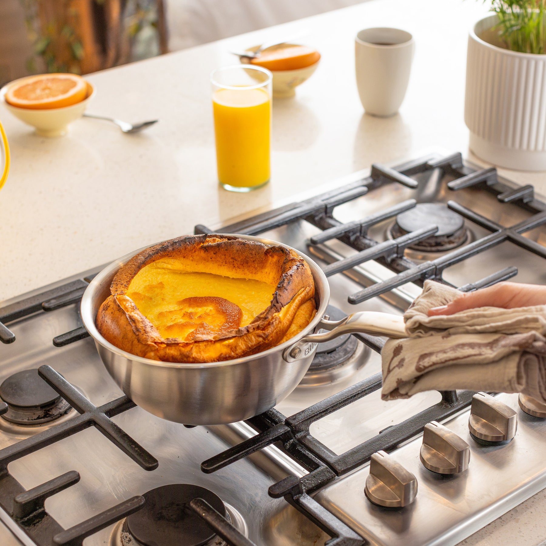 Heritage Steel 2 Quart Saucepan with Lid