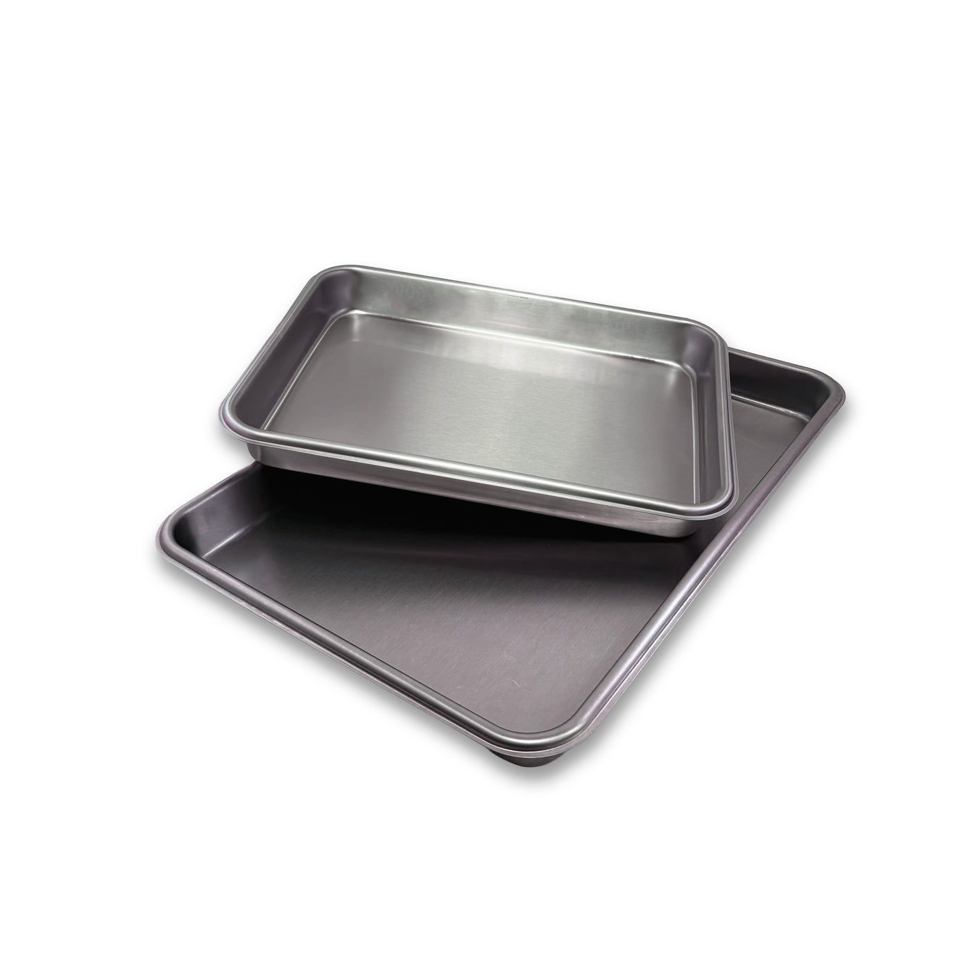 2 Piece Stainless Steel Baking Pan Set