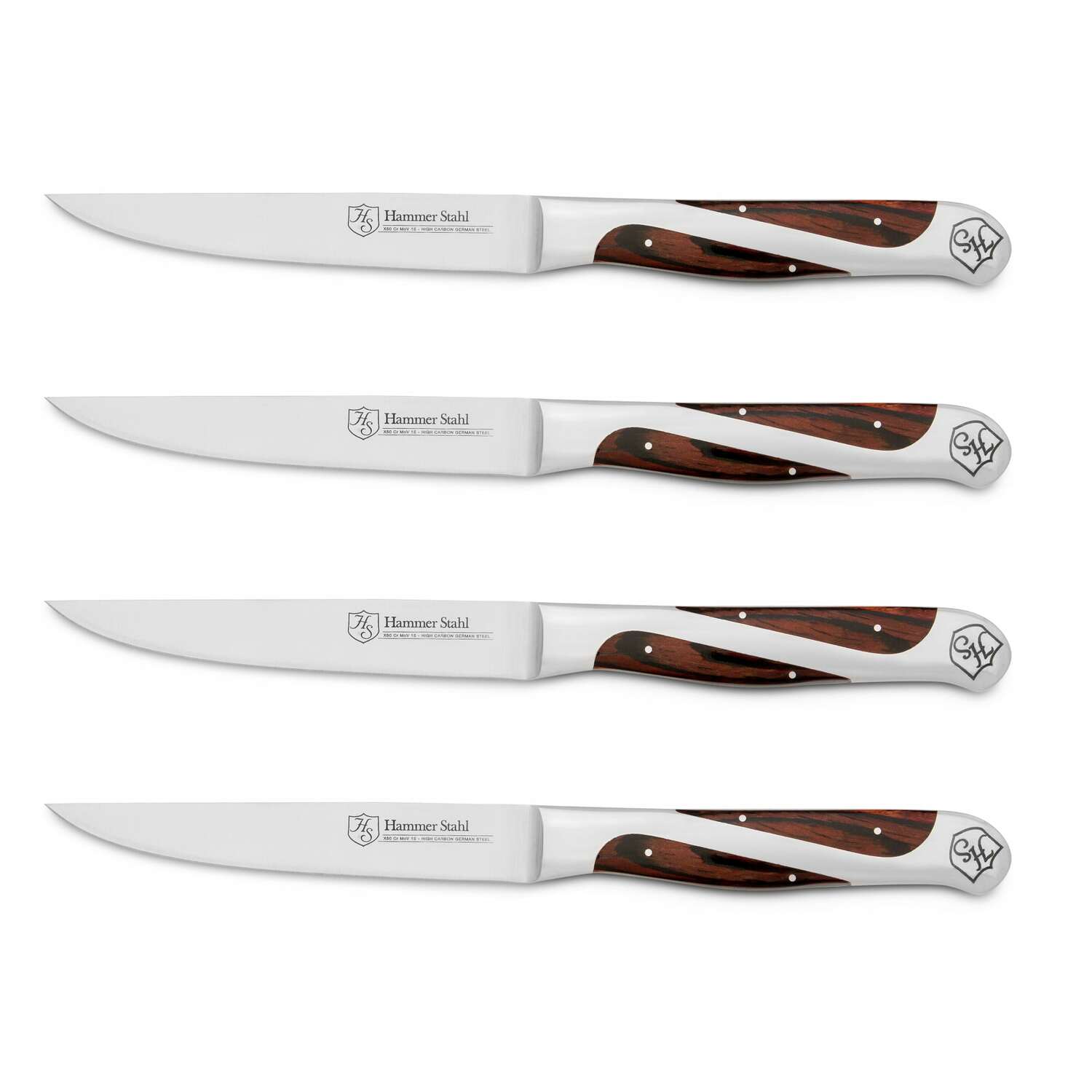 Hammer Stahl - 4 Piece Steak Knife Set