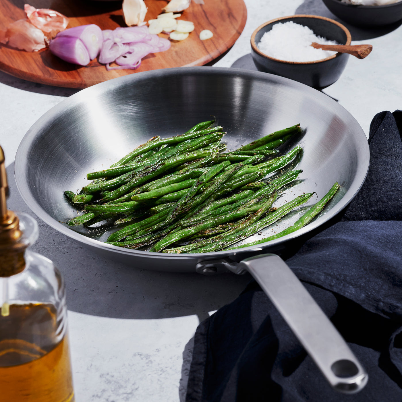 Eater x Heritage Steel 8.5 Fry Pan