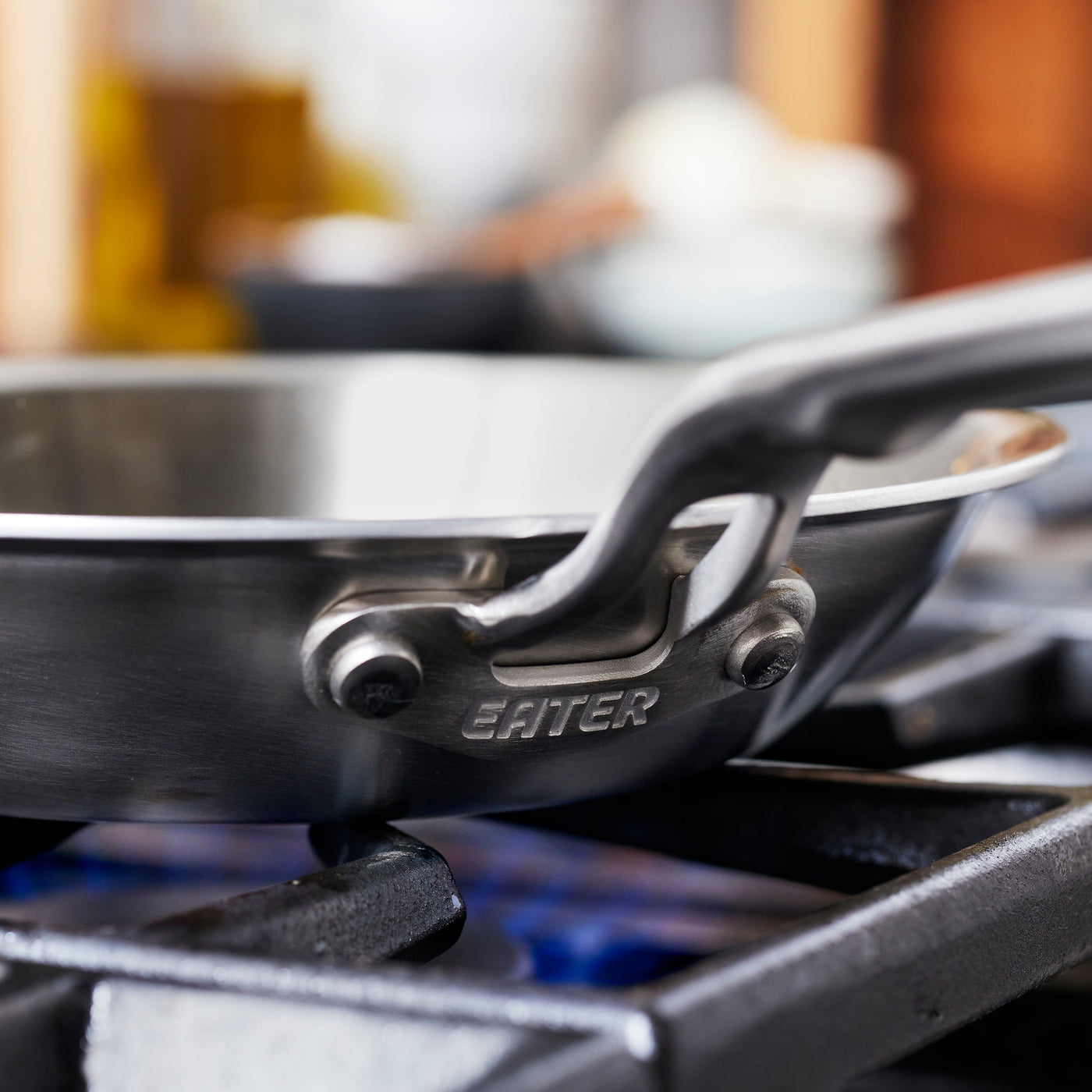 Eater x Heritage Steel 8.5 Fry Pan