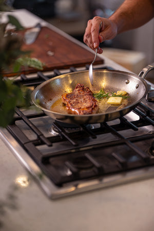 Eater x Heritage Steel 12 Fry Pan