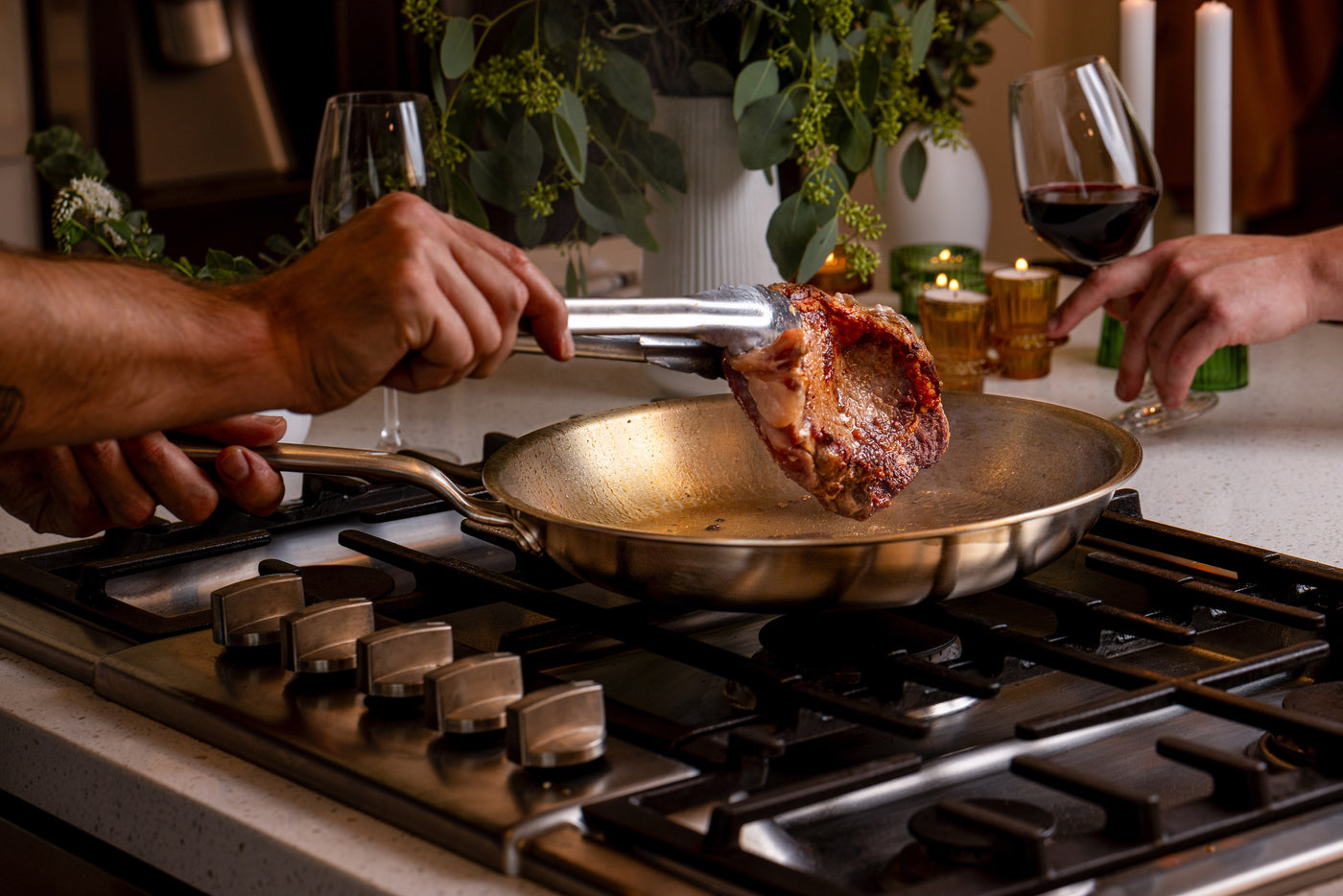 Hammer Stahl Heritage Steel 3 Qt. Saucier Pan – The Happy Cook