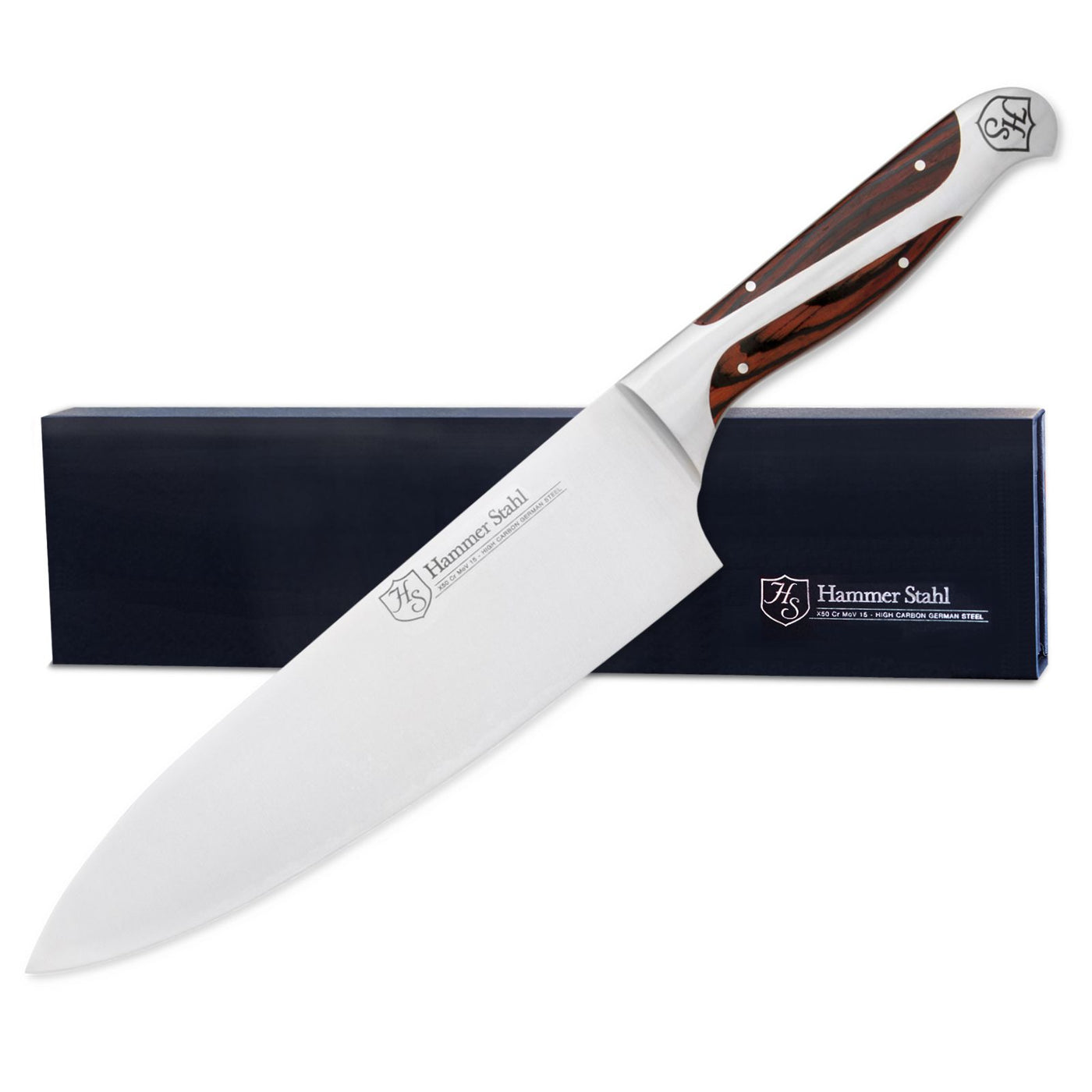 chef knife 8 Inch - kitchen knife German steel with Gift box - best ch –  sagler