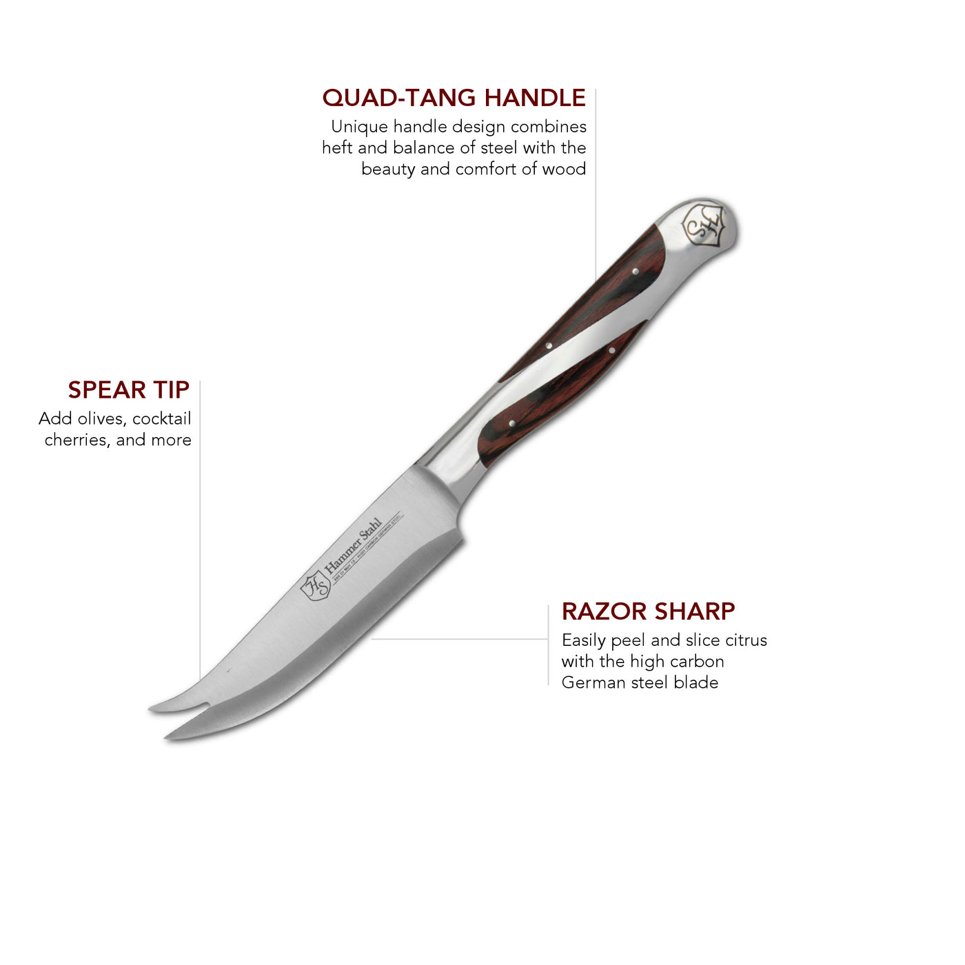 Cocktail Knife (Orange Peeler Knife) | Shop - A Bar Above