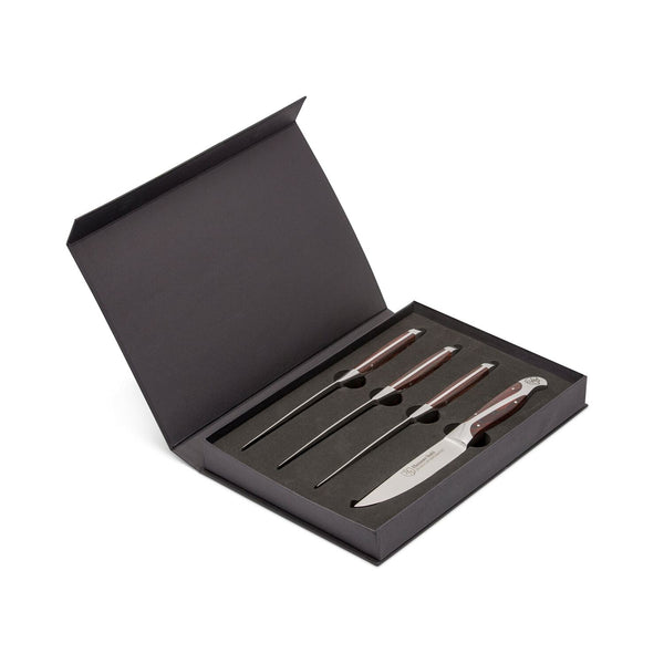 Hammer Stahl 4 Piece Robust Steak Knife Set, German Forged High