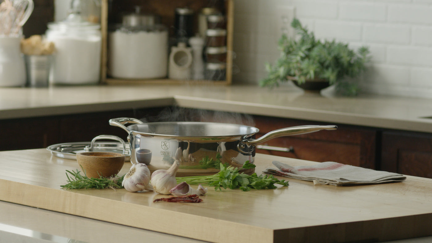 4 Quart Sauté with Lid - Factory Second