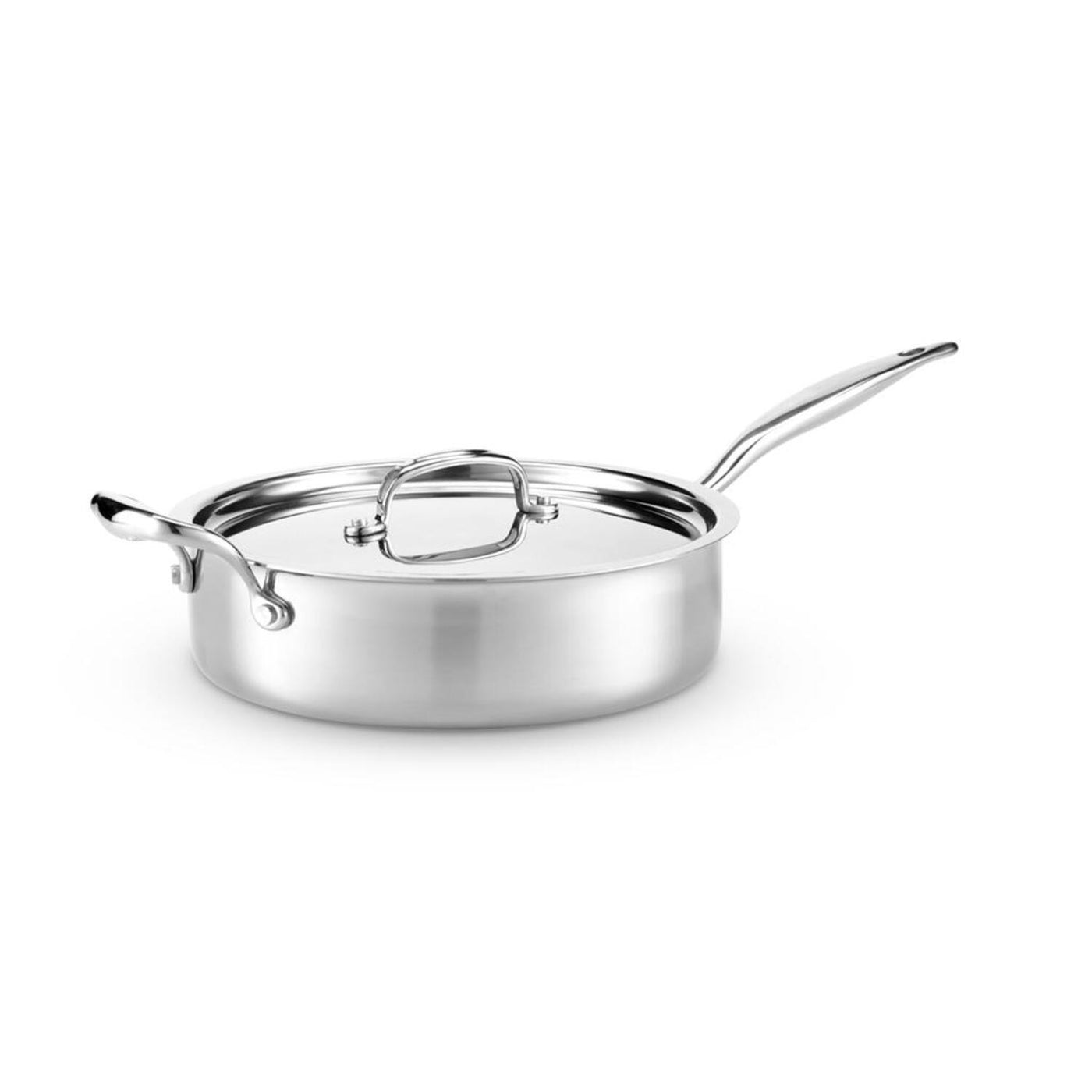 Brandless 4 Quart Stainless Steel Saute Pan with Lid