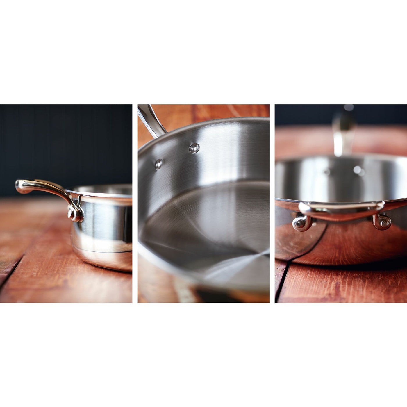 Heritage Steel Titanium Series 4 Quart Saucepan with Lid, 5-Ply Clad  Stainless Steel Cookware with 316Ti, Made in USA