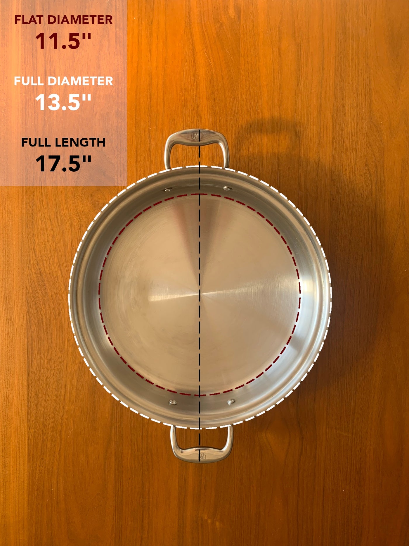 Titanium Rondeau Heritage Steel Titanium Series 8 Quart Rondeau with Lid, 5-Ply Clad ...