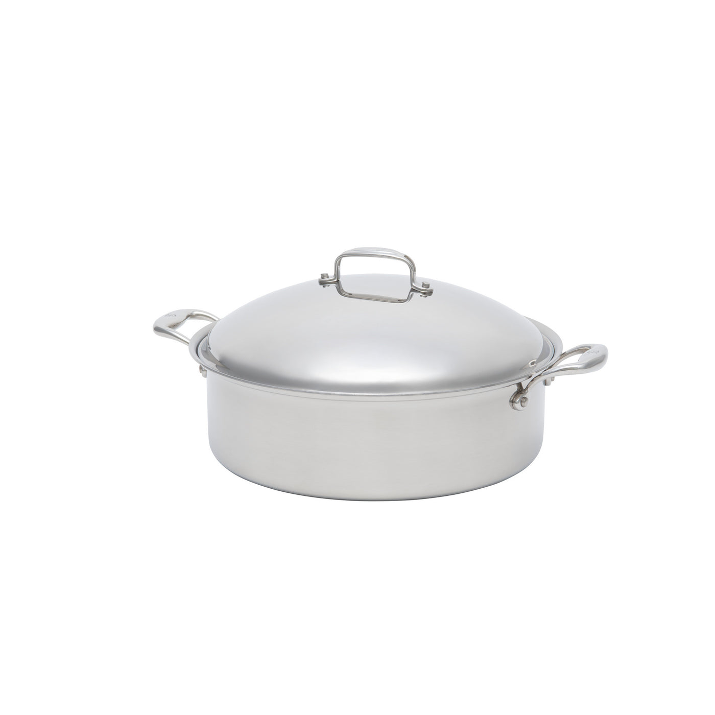 D3 Stainless Everyday 3-ply Bonded Cookware, Rondeau Pan with lid, 8 quart