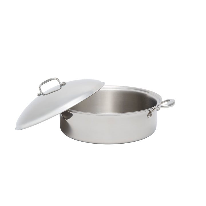 Heritage Steel Titanium Series 8 Quart Rondeau with Lid, 5-Ply