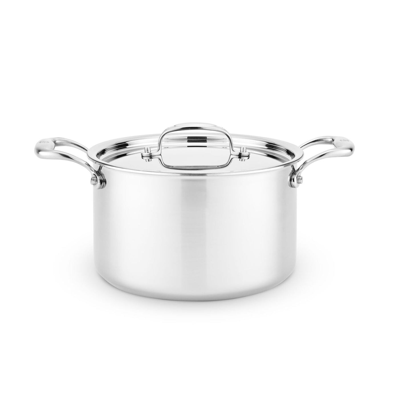 D5 Stainless Polished 5-ply Bonded Cookware, Sauce Pan with lid, 2 quart