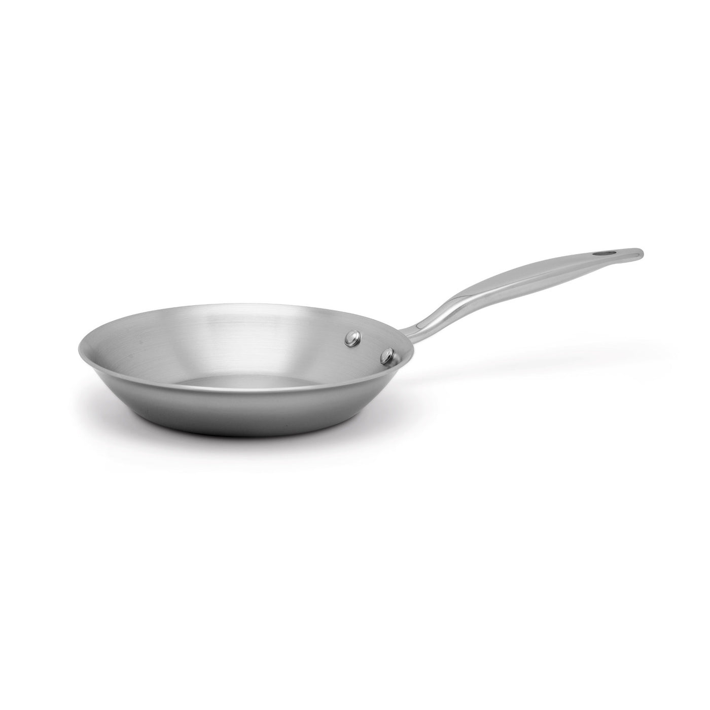 8.5-Inch Fry Pan w/Lid / D3 Stainless Compact / Nonstick - Second Quality