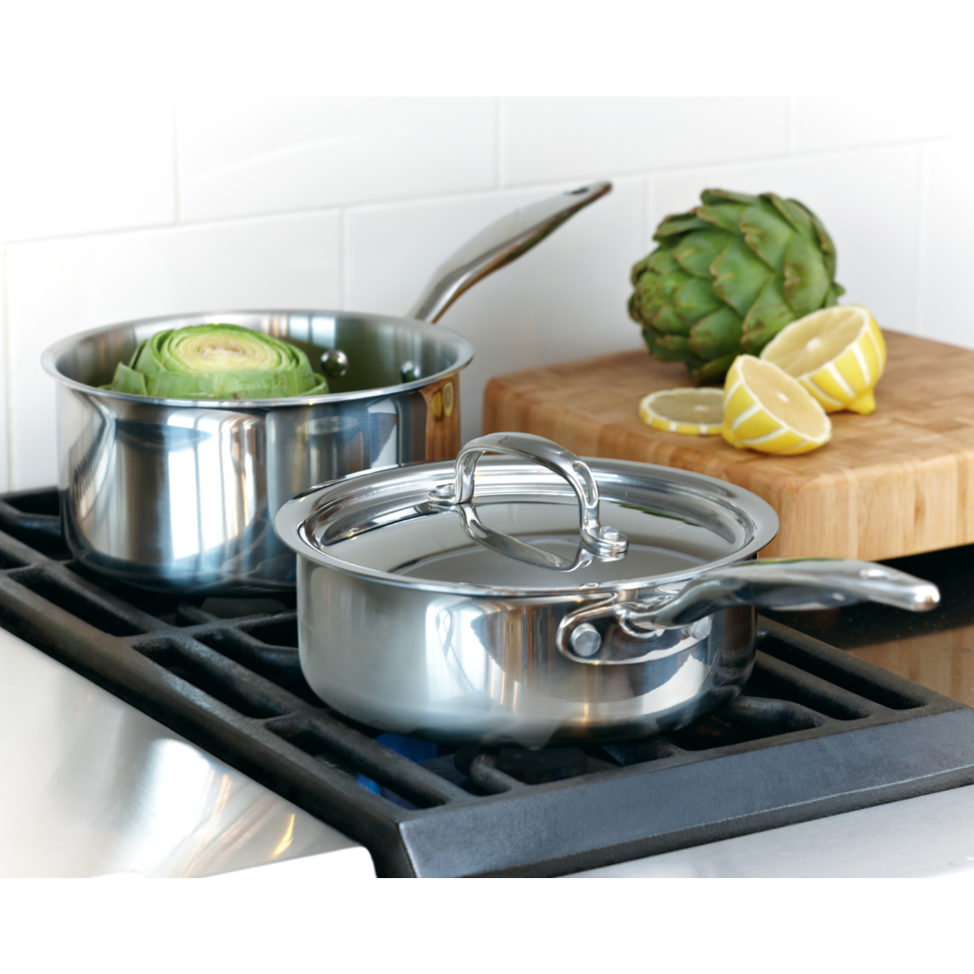 Master Cuisine Stainless Steel 2-Quart Saucepan