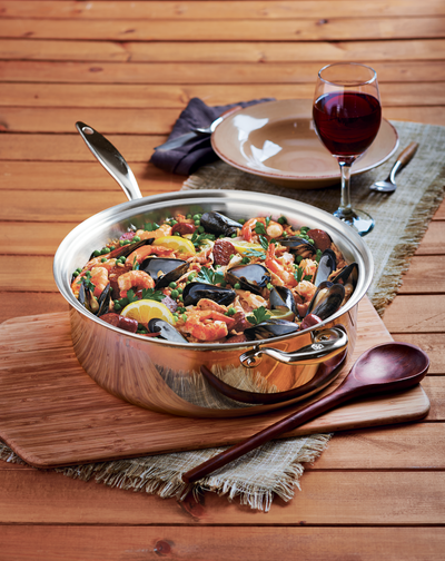 8 Quart Family Sauté with Lid - Factory Second